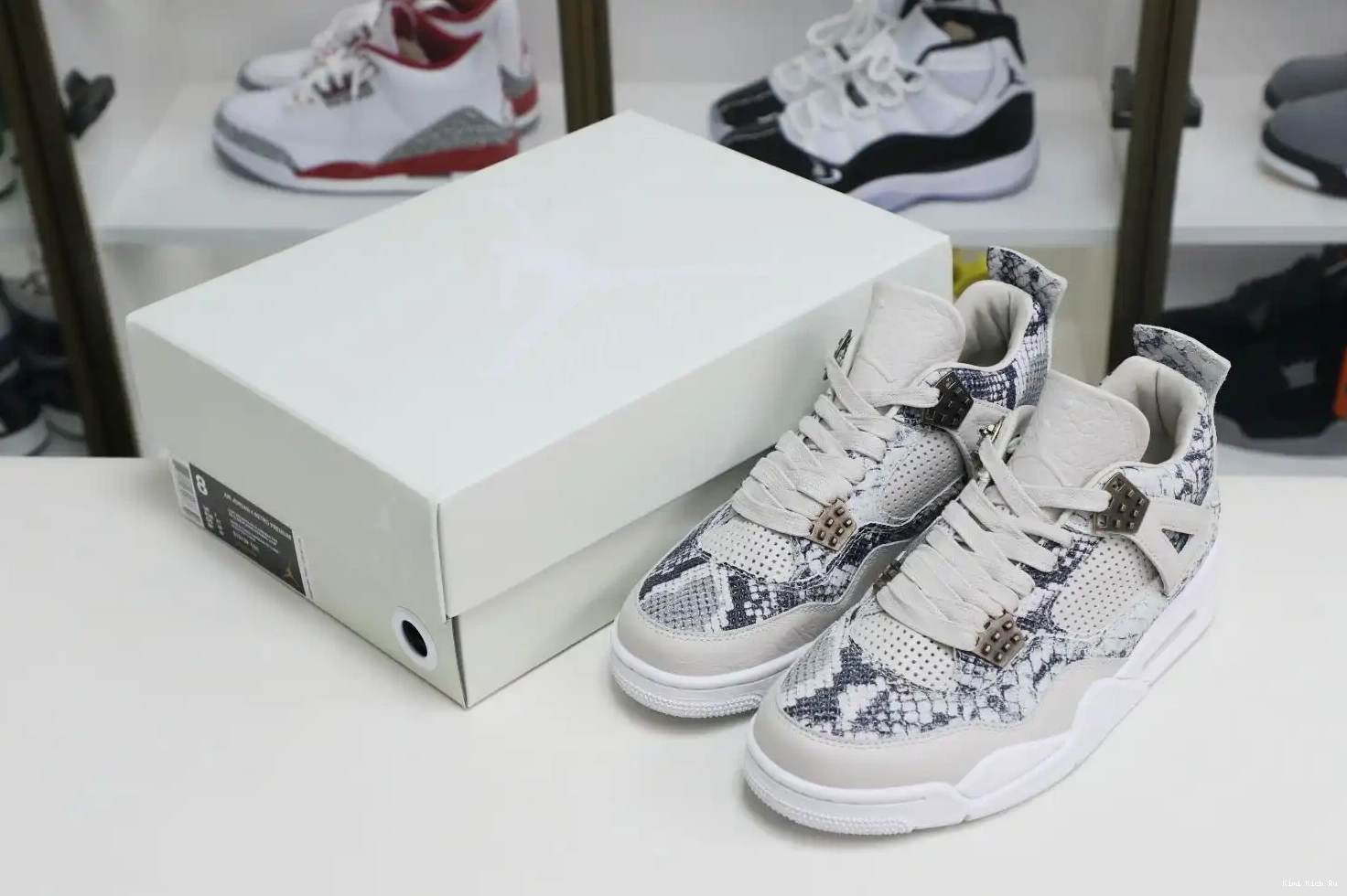 Jordan Jordan Air snakeskin Kimikick retro 4 0814